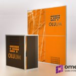 Stoisko wystawowe Omega QUBE SYSTEM - OLUUM